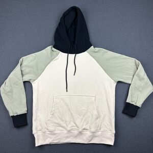 Spark Paws Hoodie Unisex Size Large Cyber Fleece‎ Soft Pet Lover Color Block